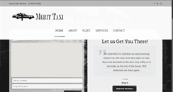 Desktop Screenshot of merittaxi.com